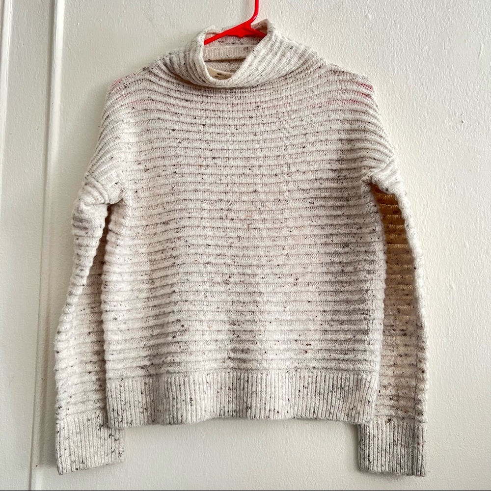 Madewell Donegal Belmont Mockneck Sweater in Coziest Yarn size XSmall - Picture 7 of 15